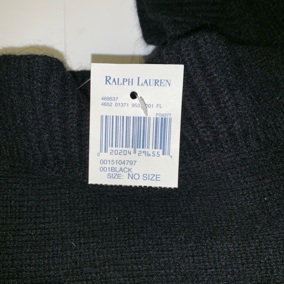 NWT Ralph Lauren Scraf Lamb Wool New - Picture 2 of 6